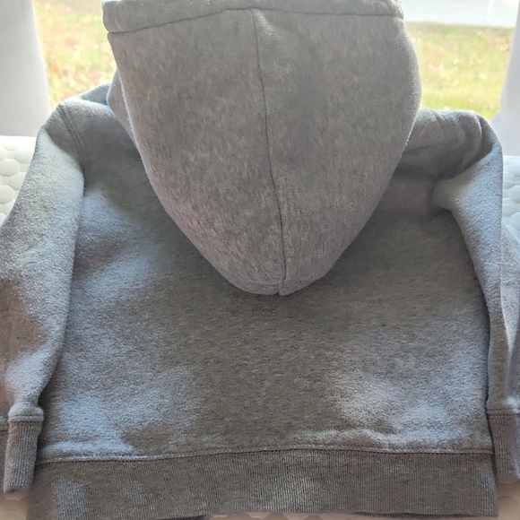3/$10 Baby GAP Hoodie with Plaid Logo|Sherpa Lining - Picture 6 of 10